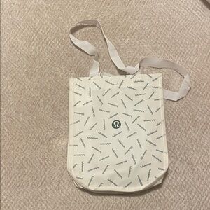 lululemon athletica Cream Logo Tote